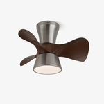 Arvento Ceiling Fan Light with LED and Remote – Modern Low-Profile Design
