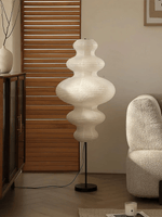 Chigiri Paper Tower Floor Lamp – Handmade Washi Paper Lantern Floor Light