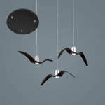 Aviara LED Pendant Light – Modern Aluminum Bird-Inspired Ceiling Lamp