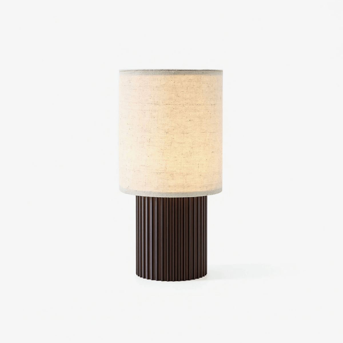 Orlo Ribbed Table Lamp – Modern Minimalist LED Desk Light for Bedroom & Living Room
