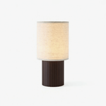 Orlo Ribbed Table Lamp – Modern Minimalist LED Desk Light for Bedroom & Living Room