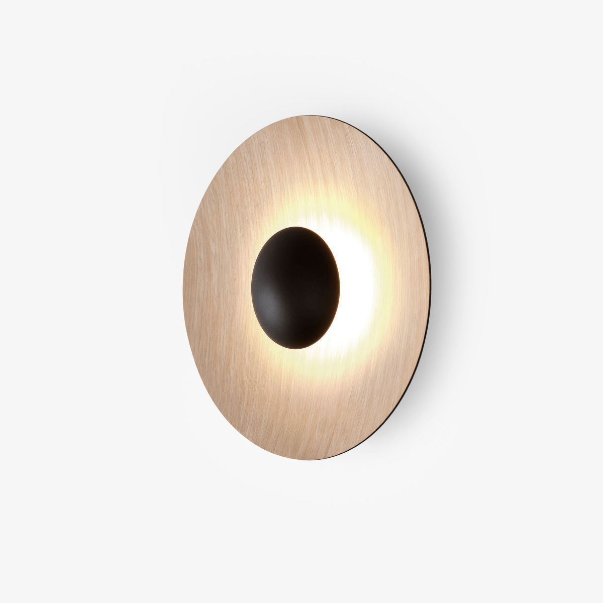 Ginger Round LED Wall Sconce – Modern Minimalist Bedroom & Living Room Lighting