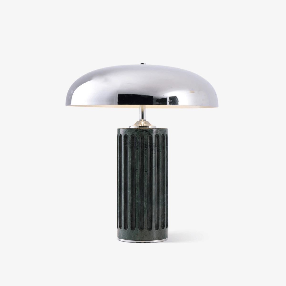 Aurelio Dome Table Lamp with Marble Base – Modern Sculptural Lighting