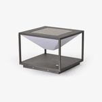 Geo Frame Solar Outdoor Light – Modern Minimalist LED Lantern