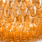 Amber Sorrento Multi-Tier Glass Chandelier, 59-Inch Wide Statement Lighting