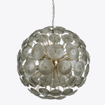Vicenza Sputnik Chandelier — Modern Glass & Gold Designer Ceiling Light