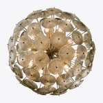 Vicenza Sputnik Chandelier — Modern Glass & Gold Designer Ceiling Light