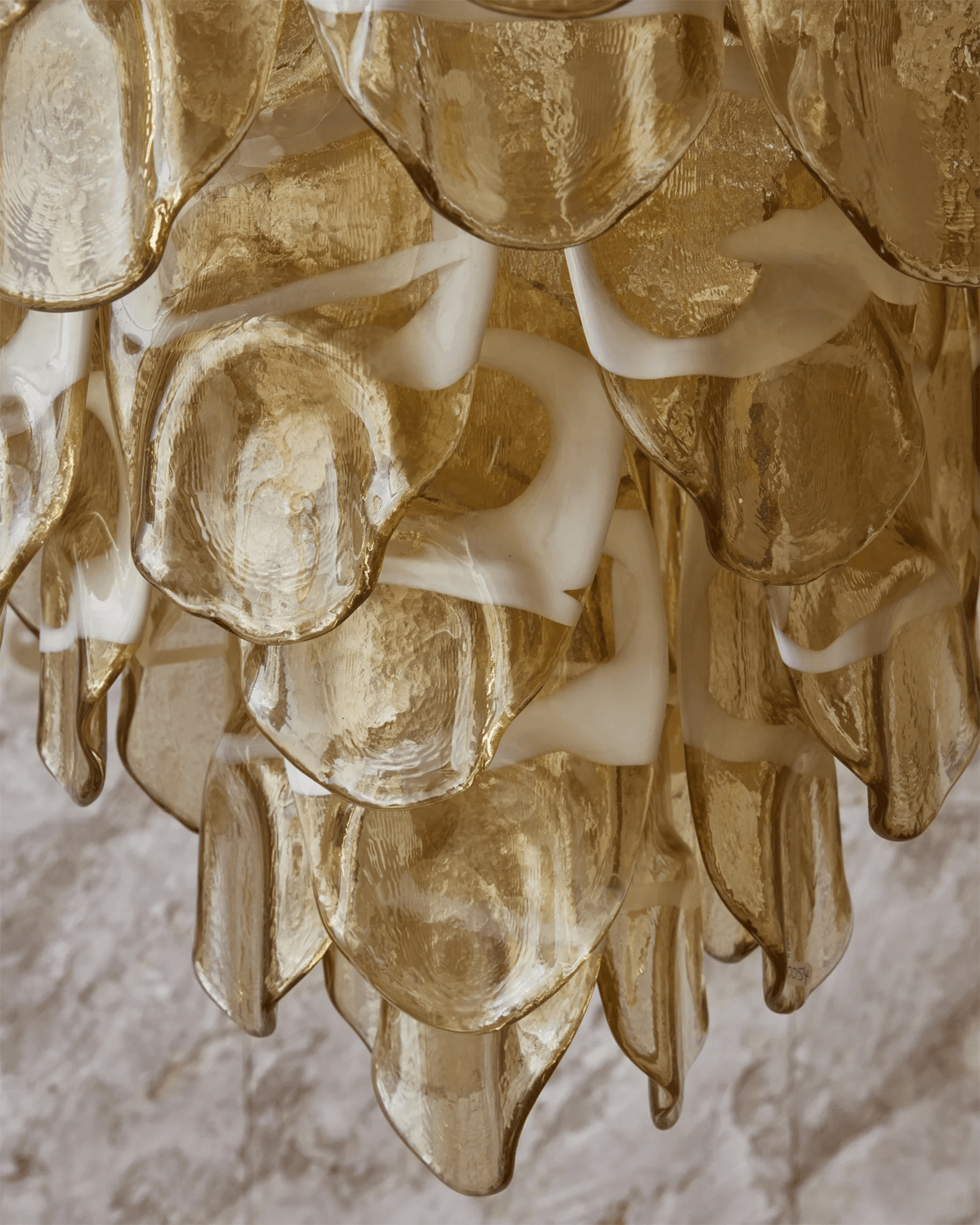 Vivara Glass Chandelier — Five-Tier Hand-Blown Art Glass Pendant Light