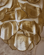 Vivara Glass Chandelier — Five-Tier Hand-Blown Art Glass Pendant Light