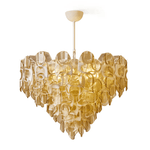 Vivara Glass Chandelier — Five-Tier Hand-Blown Art Glass Pendant Light
