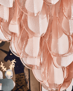 Vivara Glass Chandelier — Five-Tier Hand-Blown Art Glass Pendant Light