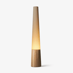 Cone Wooden Floor Lamp – Modern LED Floor Light for Living Room & Bedroom