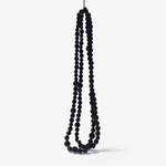 Cosmic Beads Chandelier – Modern LED Pendant Light with Matte Black Spheres