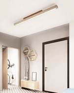 Travertine Linear Ceiling Light – Natural Stone LED Fixture for Modern Interiors