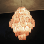 Rosa Glass Chandelier – Handcrafted Blown Glass Pendant for Modern Interiors