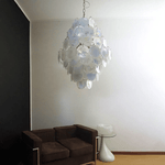 Rosa Glass Chandelier – Handcrafted Blown Glass Pendant for Modern Interiors
