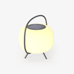 Soluna Pod Solar-Powered Outdoor Lantern with Ambient LED Glow