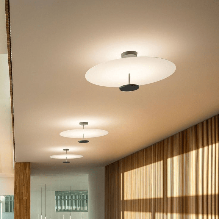 Omi Disc LED Ceiling Light – Modern Flush Mount for Bedroom & Living Room