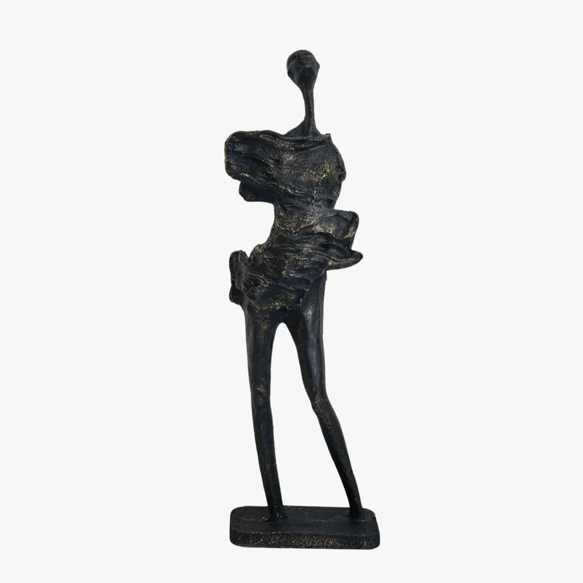 Dravik Sculptural Floor Ornament – Modern Nordic Art Piece for Refined Interiors