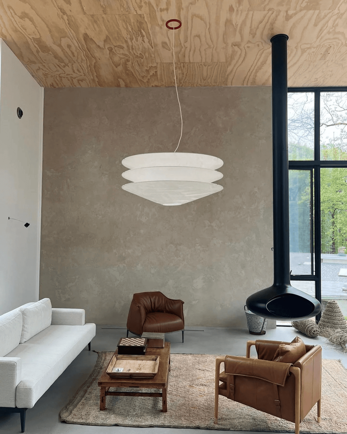 Kazu Cone Pendant Light – Modern Tyvek Paper Pendant Lamp