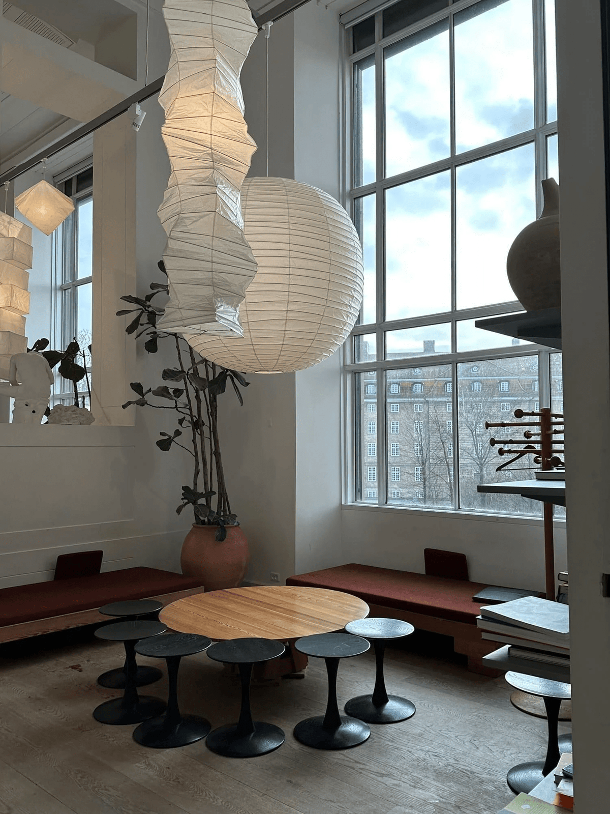 Washi Paper Pendant Light – Handcrafted Japanese Rice Paper Shade