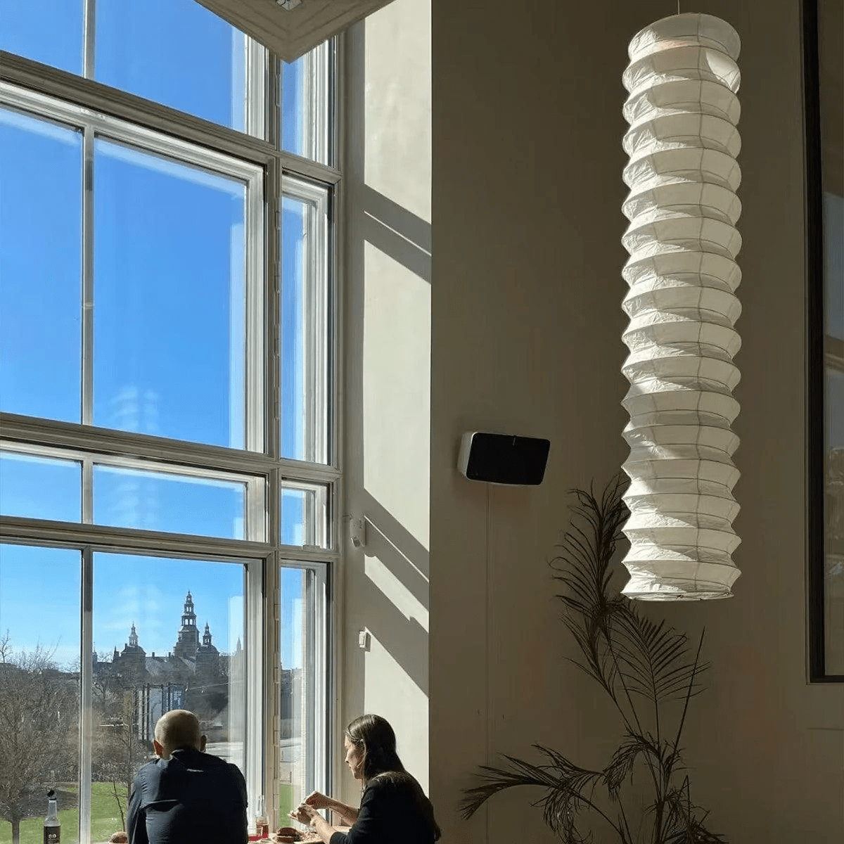 Washi Paper 31N Pendant Light – Minimalist Japanese Paper Lantern for Modern Interiors