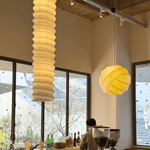 Washi Paper 31N Pendant Light – Minimalist Japanese Paper Lantern for Modern Interiors