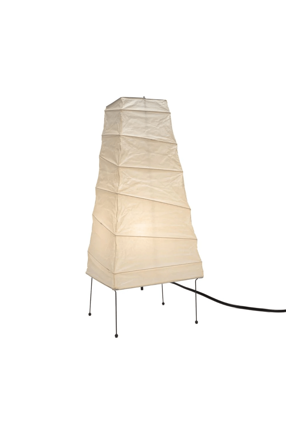 Washi Paper Table Lamp – Handcrafted Japanese Modern Lighting