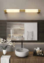 Alatar Alabaster Wall Sconce – Modern LED Wall Light in Gold or Black