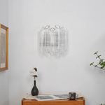 Palermo Clear Glass Wall Sconce | Hand-Blown Modern Luxury Lighting