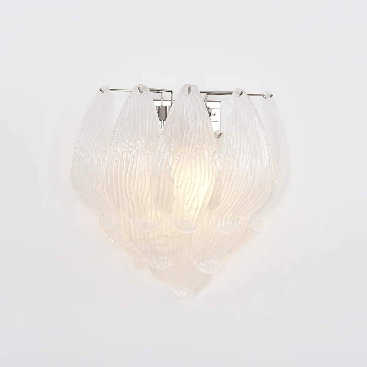 Tuliva Art Glass Wall Sconce for Modern Interiors
