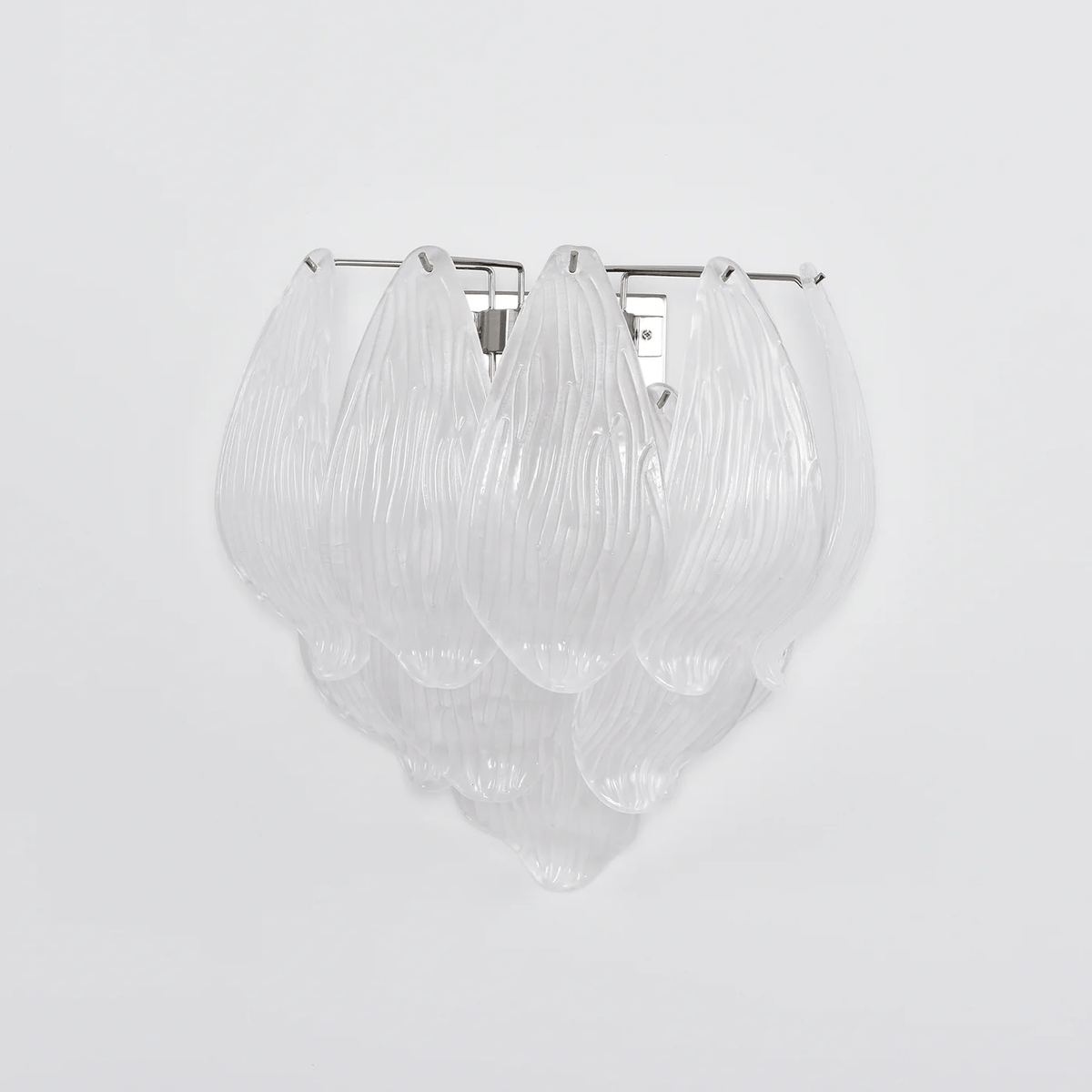 Tuliva Art Glass Wall Sconce for Modern Interiors