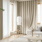 Washi Paper Floor Lamp with Black Metal Frame, Modern Japanese Design