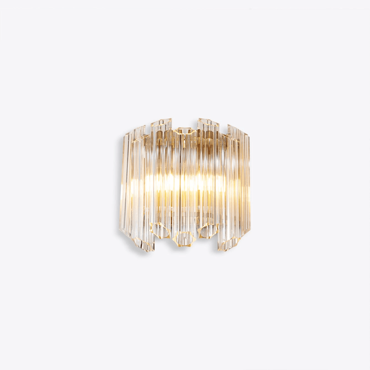 Palermo Clear Glass Wall Sconce | Hand-Blown Modern Luxury Lighting
