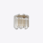 Palermo Clear Glass Wall Sconce | Hand-Blown Modern Luxury Lighting