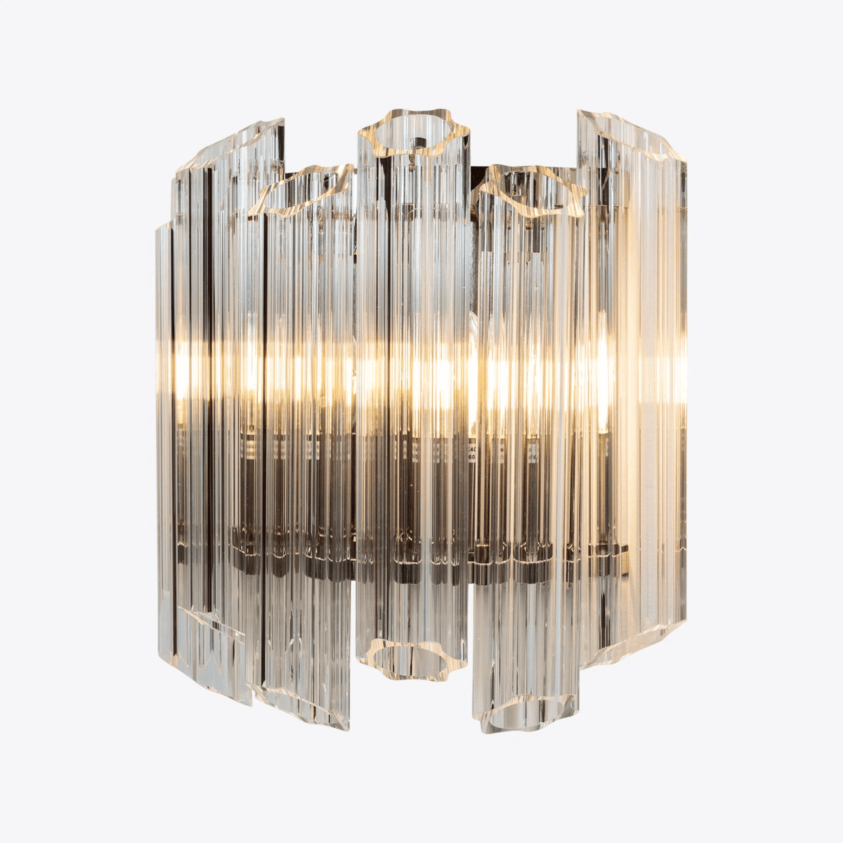 Palermo Clear Glass Wall Sconce | Hand-Blown Modern Luxury Lighting