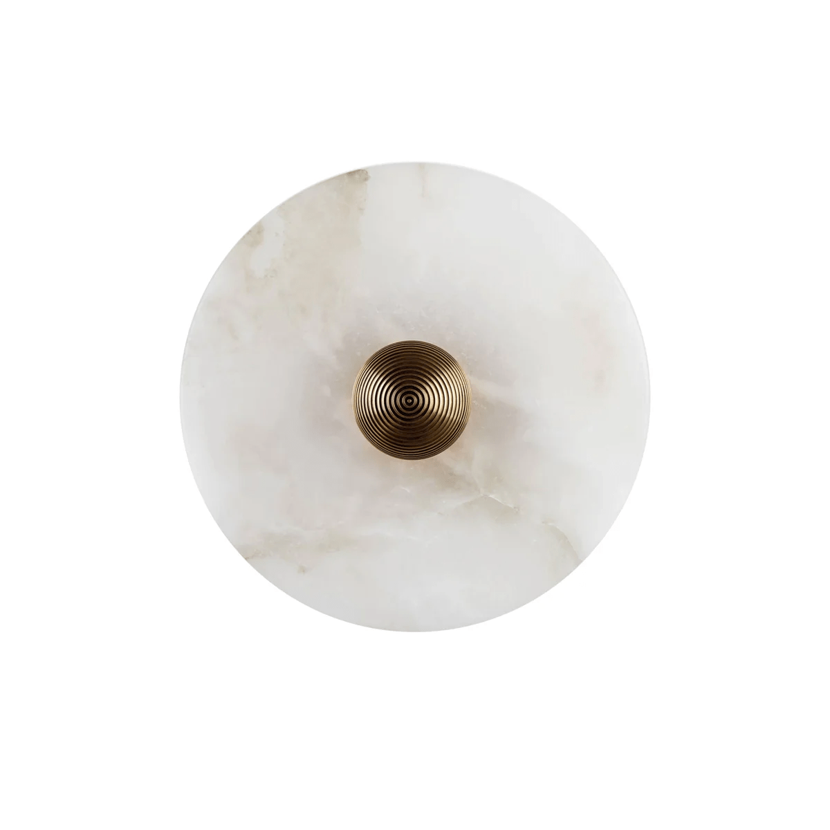 Nayra Alabaster Wall Sconce – Sculpted LED Wall Light in Natural Stone