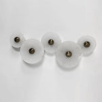 Nayra Alabaster Wall Sconce – Sculpted LED Wall Light in Natural Stone