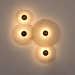 Nayra Alabaster Wall Sconce – Sculpted LED Wall Light in Natural Stone