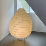 Washi Paper Floor Lamp – Handcrafted Rice Paper Lantern for Modern Interiors