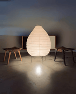 Washi Paper Floor Lamp – Handcrafted Rice Paper Lantern for Modern Interiors
