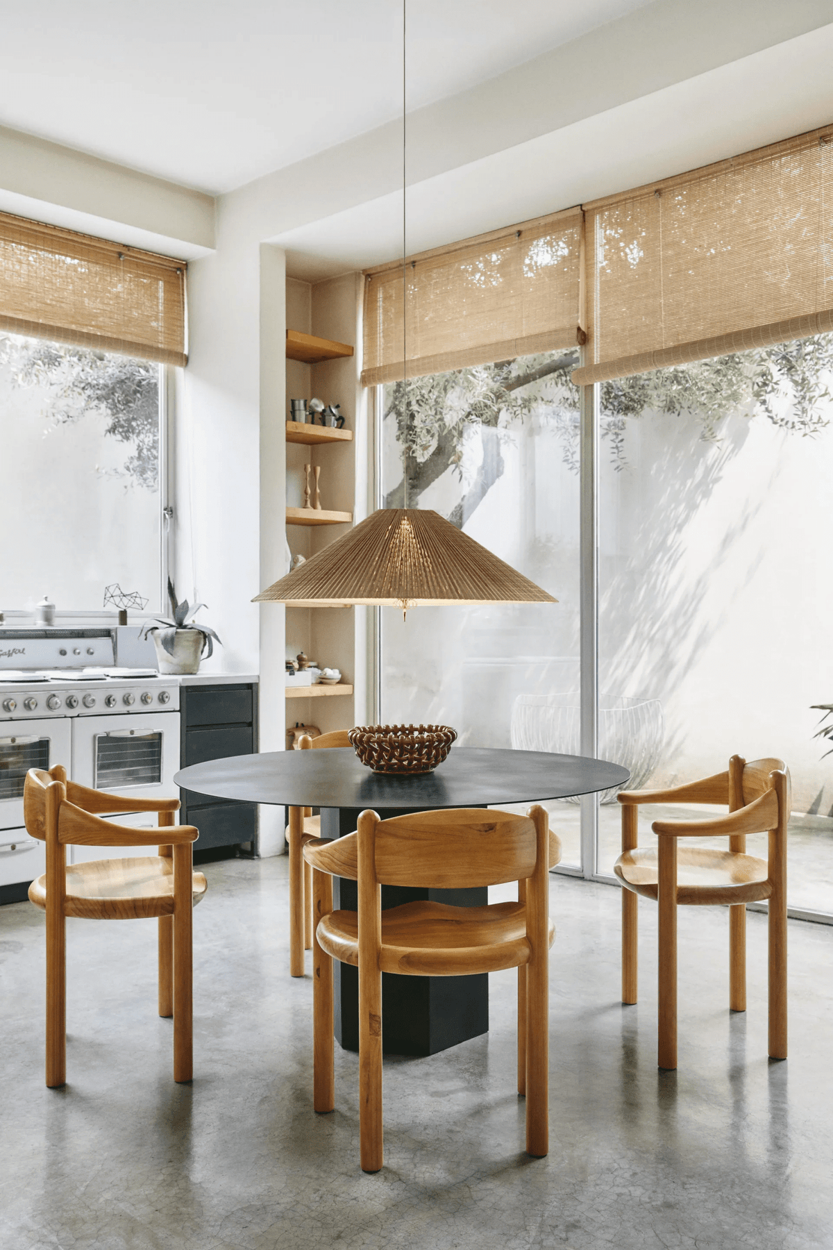 Tynellia Pendant Light – Natural Bamboo & Brass Nordic Pendant Lamp