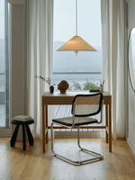 Tynellia Pendant Light – Natural Bamboo & Brass Nordic Pendant Lamp