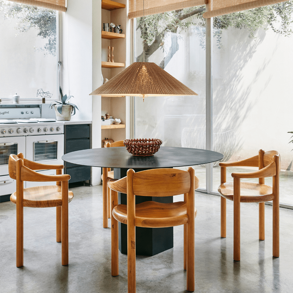 Tynellia Pendant Light – Natural Bamboo & Brass Nordic Pendant Lamp