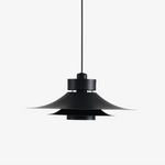 Nero Eclipse Modern Pendant Light – Matte Black Designer Ceiling Lamp