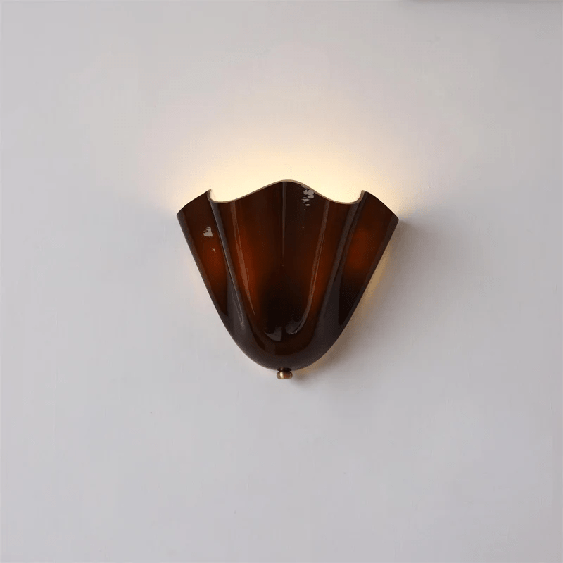 Petalia Sculptural Glass Wall Sconce | Modern Organic Lighting