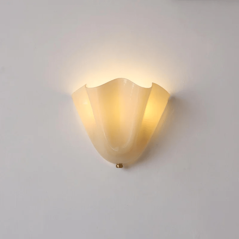 Petalia Sculptural Glass Wall Sconce | Modern Organic Lighting