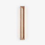 Solace Travertine Beam Wall Sconce – Modern LED Wall Light