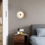Nayra Alabaster Wall Sconce – Sculpted LED Wall Light in Natural Stone