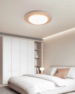 Terralux Travertine LED Flush Mount Ceiling Light for Modern Interiors